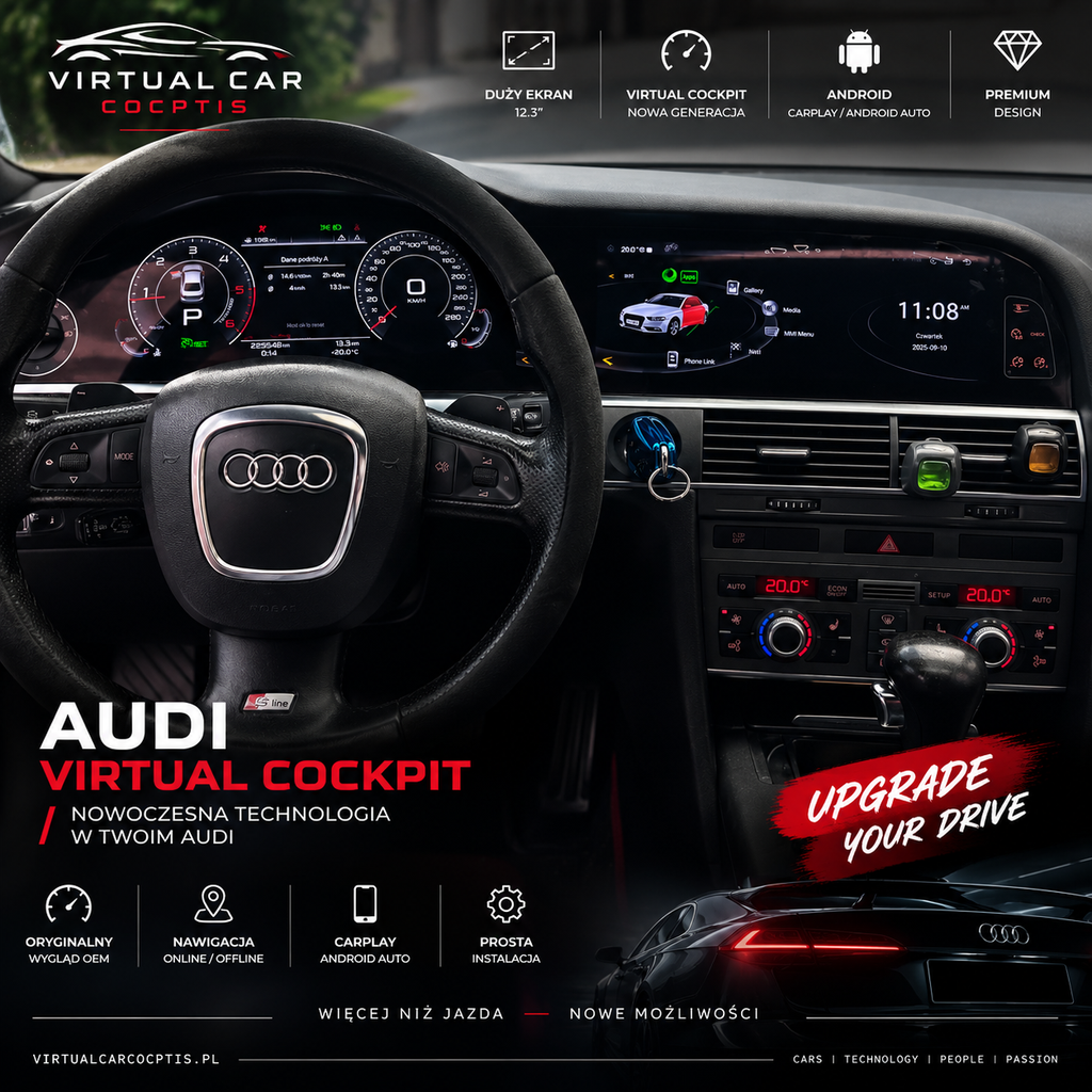 Audi A6C6 Licznik + Zegary