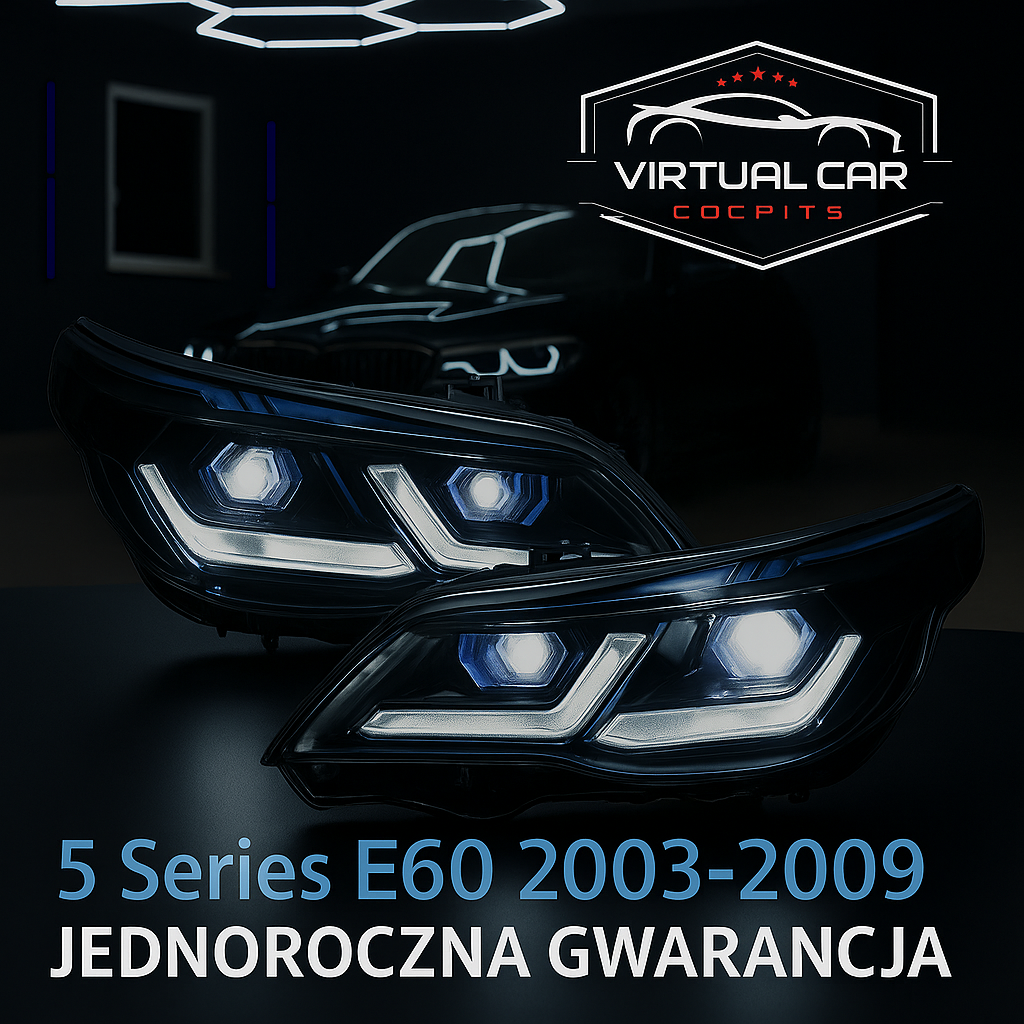 Reflektory LED do BMW Serii 5 E60 (2003–2009)