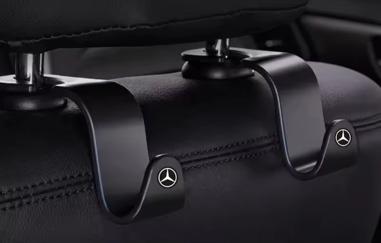 Haczyk na zagłówek fotela samochodowego | Mercedes – GLA GLK A B C E Klasa