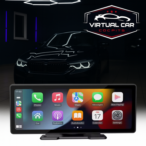10.26" Uniwersalne Radio Samochodowe BQCC – Bezprzewodowe CarPlay, Android Auto, MirrorLink, Bluetooth