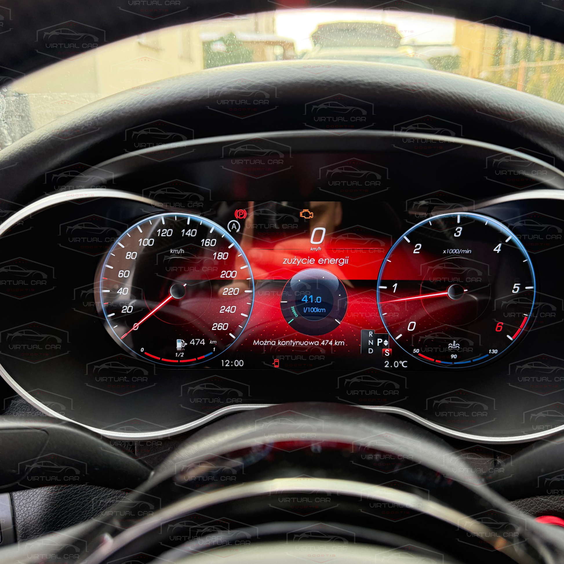 WIRTUALNY KOKPIT DLA MERCEDESA