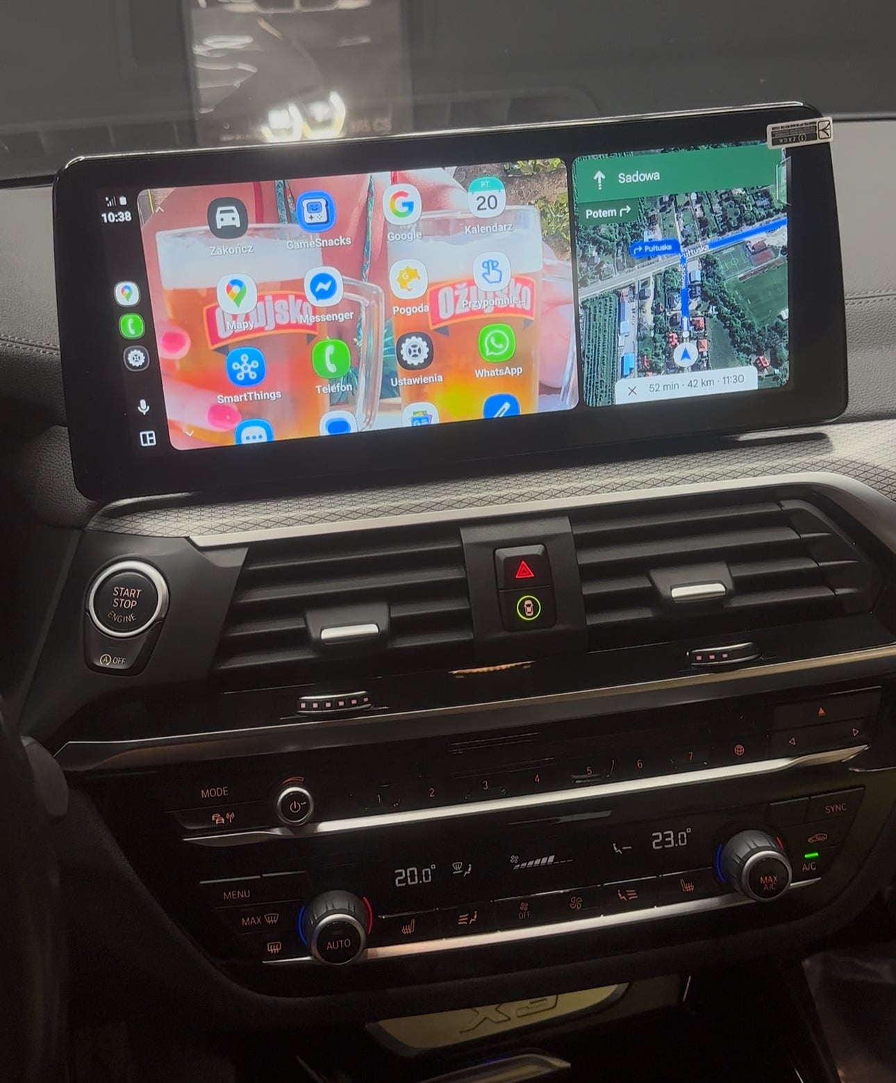 STACJA ANDROID BMW 12.3" 128 GB 8 GB