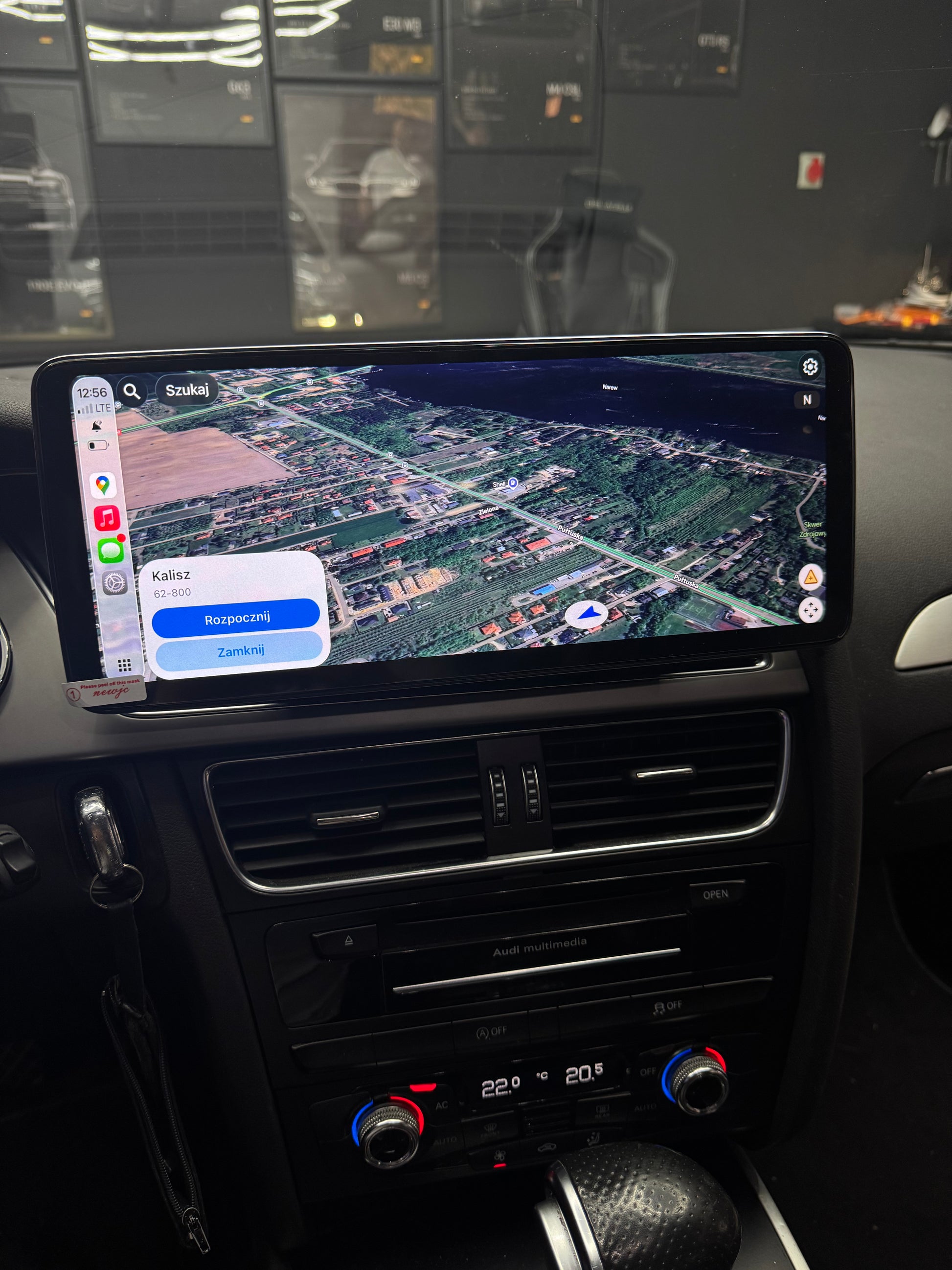 STACJA ANDROID AUDI 12.8" 128GB 8GB