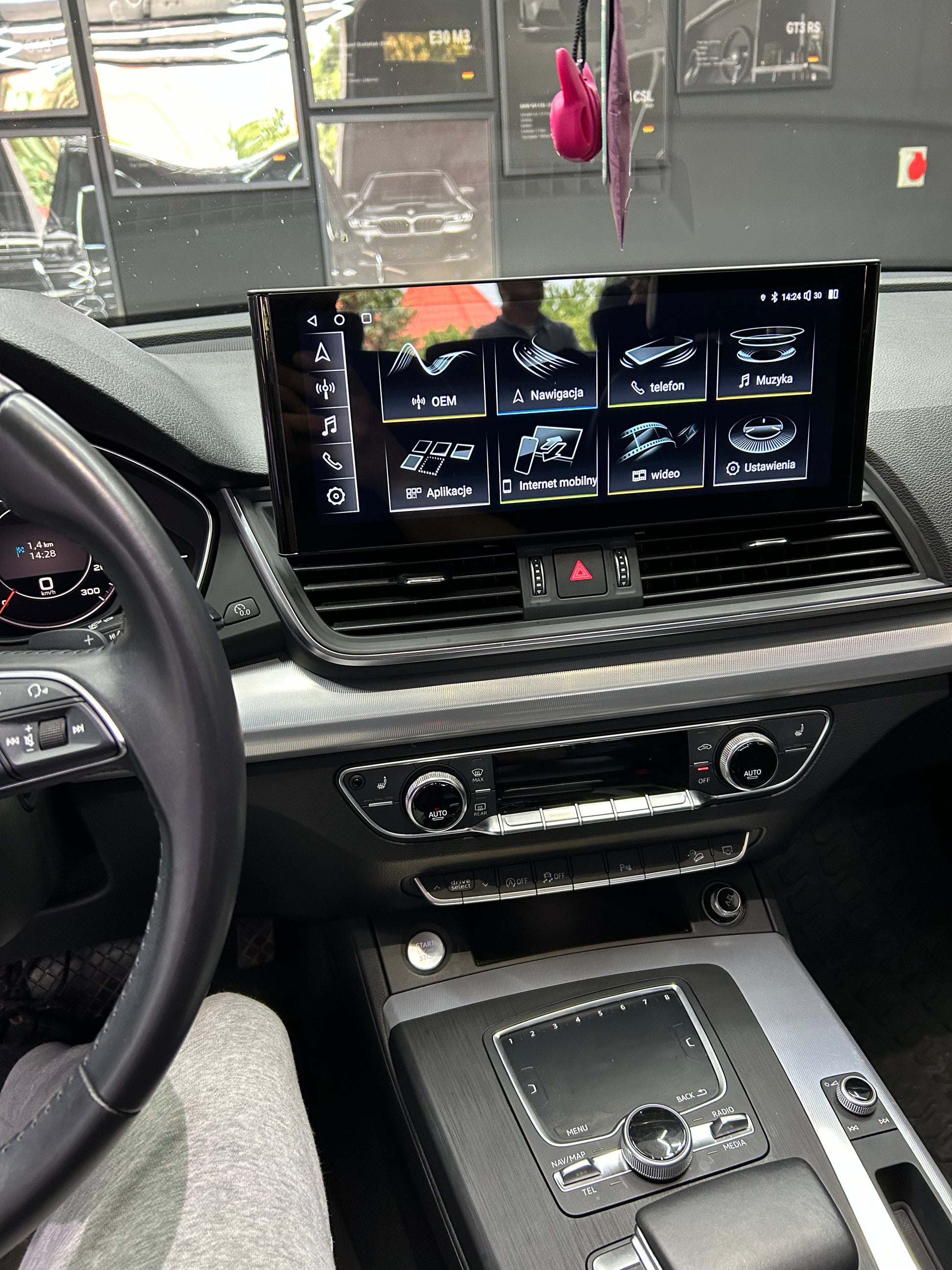 STACJA ANDROID AUDI 12.3" 128GB 8GB