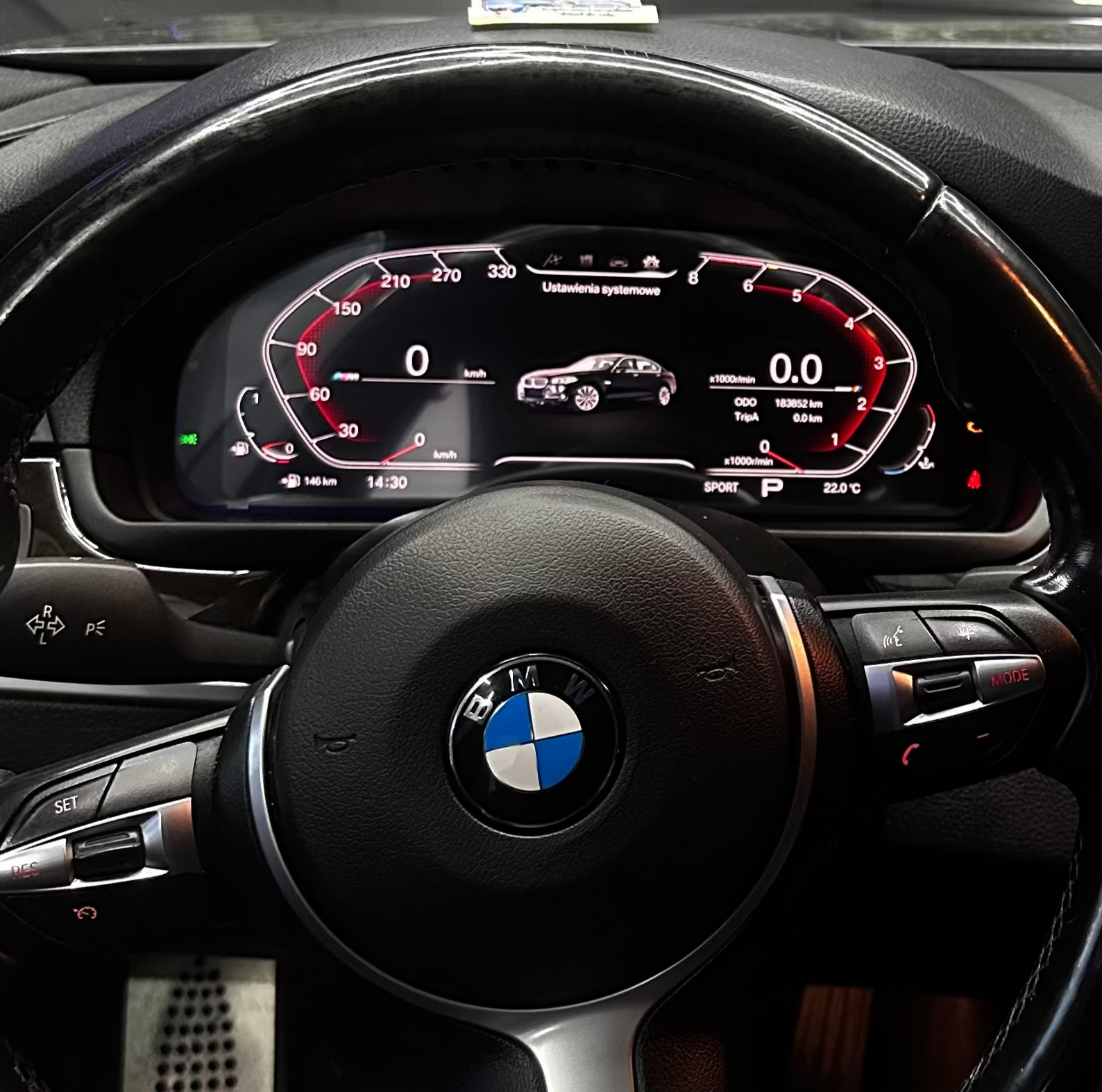WIRTUALNY KOKPIT DLA BMW
