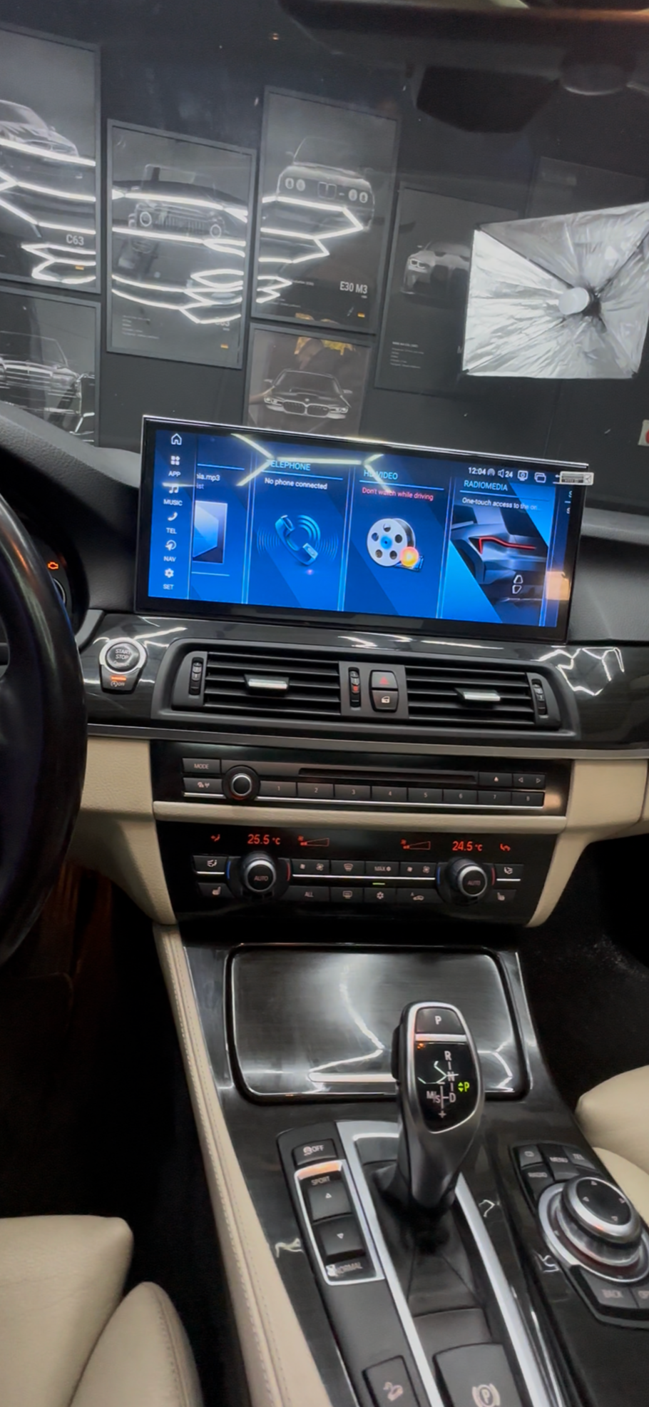STACJA ANDROID BMW 15.8" 128GB 8GB