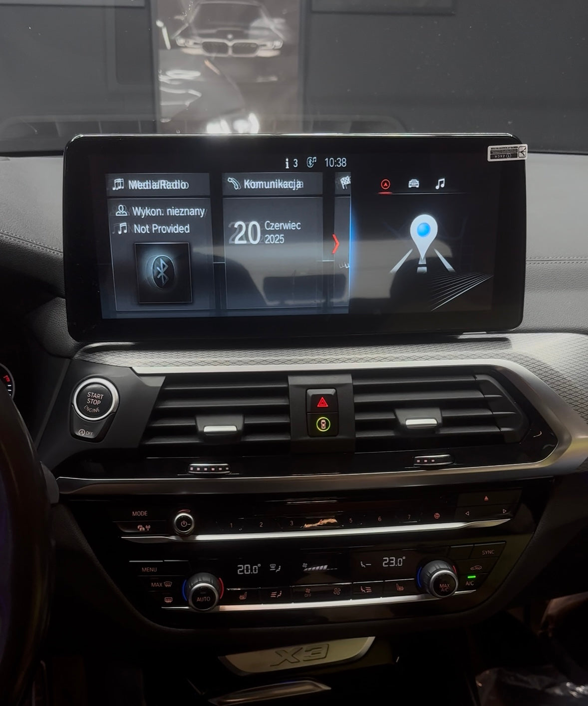 STACJA ANDROID BMW 12.3" 128 GB 8 GB